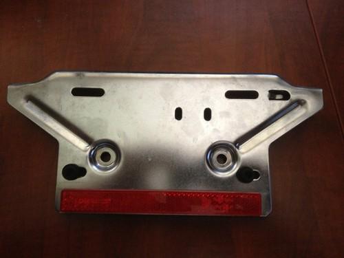 Harley davidson oem license plate mount