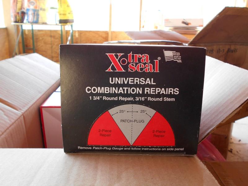 Xtra seal patch n' plug combination tire repair 1 3/4" x 3/16" 20/pkg
