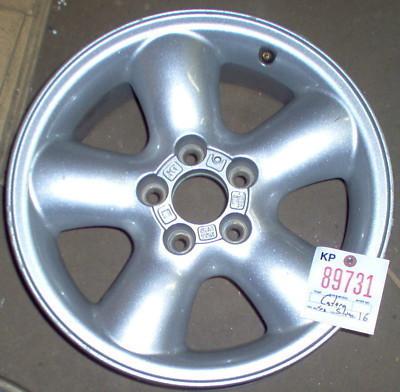 Cadillac 97-99 catera alloy wheel/rim 1997 1998 1999 oem original 89731 silver