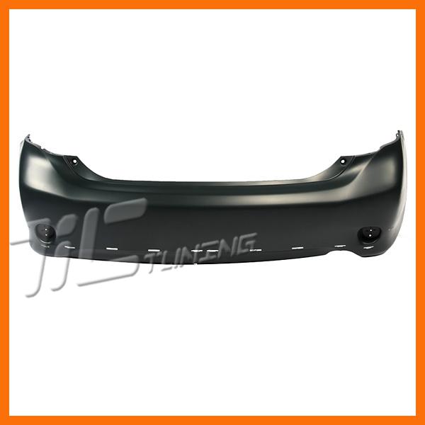 09 10 toyota corolla s/xrs usa/can built w/spoiler hole rear primed bumper cover