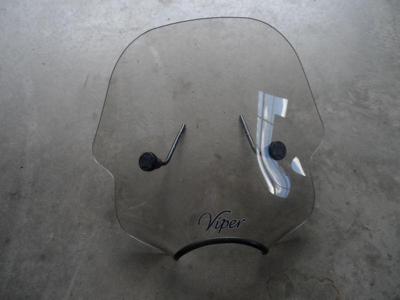 Viper universal motorcycle windshield