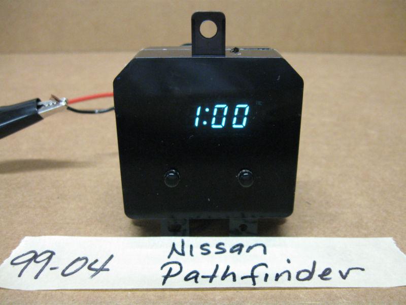 99-04 nissan pathfinder dash  digital clock