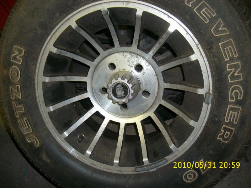 15x8 aluminum wheels
