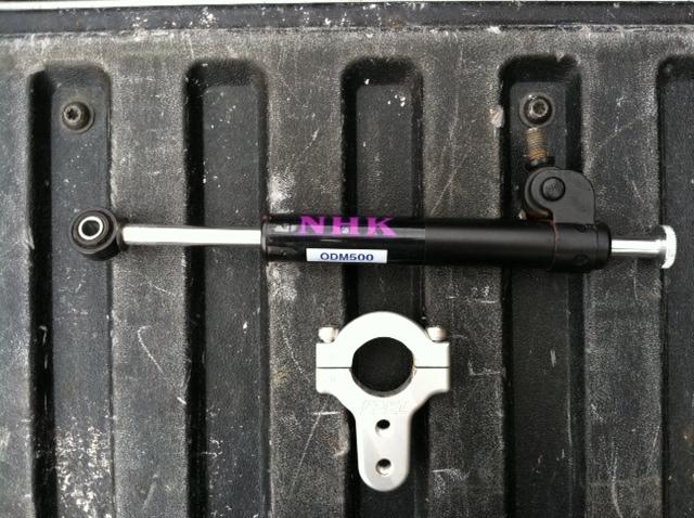 Nhk steering dampner with clamp