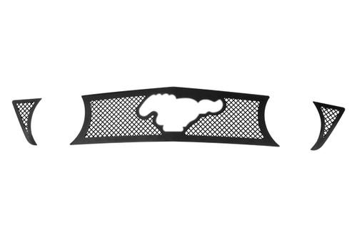 Paramount 47-0167 - ford mustang restyling perimeter black wire mesh grille