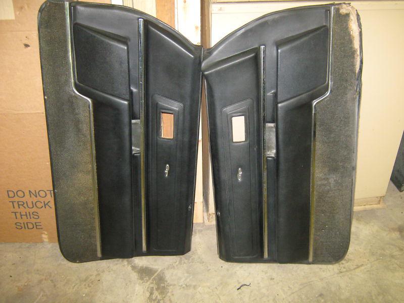 1970 pontiac grand prix door panels power /window black