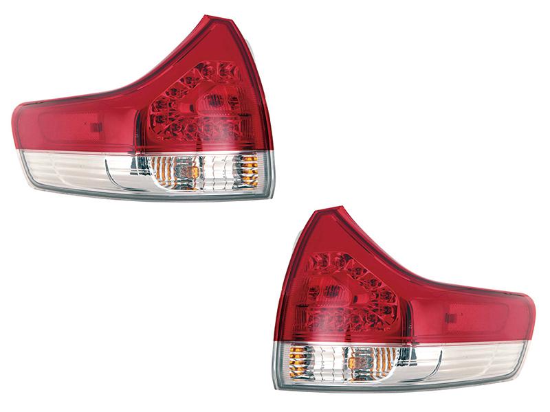 Toyota sienna van base le xle limited 11 12 tail light pair 81550 81560 08030