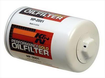 K&n oil filter - premium wrench-off canister kn oil filter - hp-2001