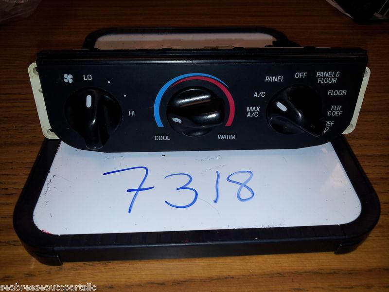 99-03 ford f150  expedition climate temperature control unit a/c xl3h-19c733-aa