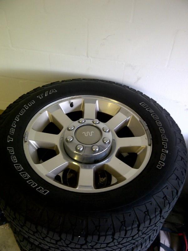 2008-2010 f250 f350 king ranch wheels tires