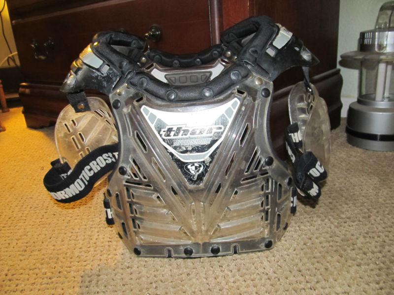 Thor aftershock chest protector atv motocross dirt racing youth deflector  