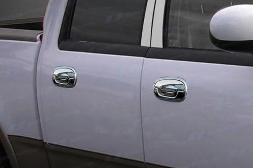 Ses trims ti-dh-173 97-00 ford f-150 door handle covers truck chrome trim 3m abs