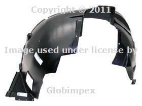 Bmw e53 (2001-06) x5 fender liner right front genuine + 1 year warranty