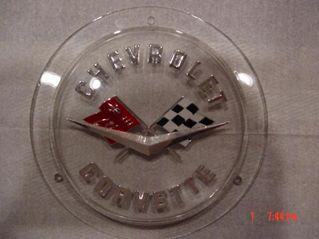 Corvette 58/62 hood or trunk emblem