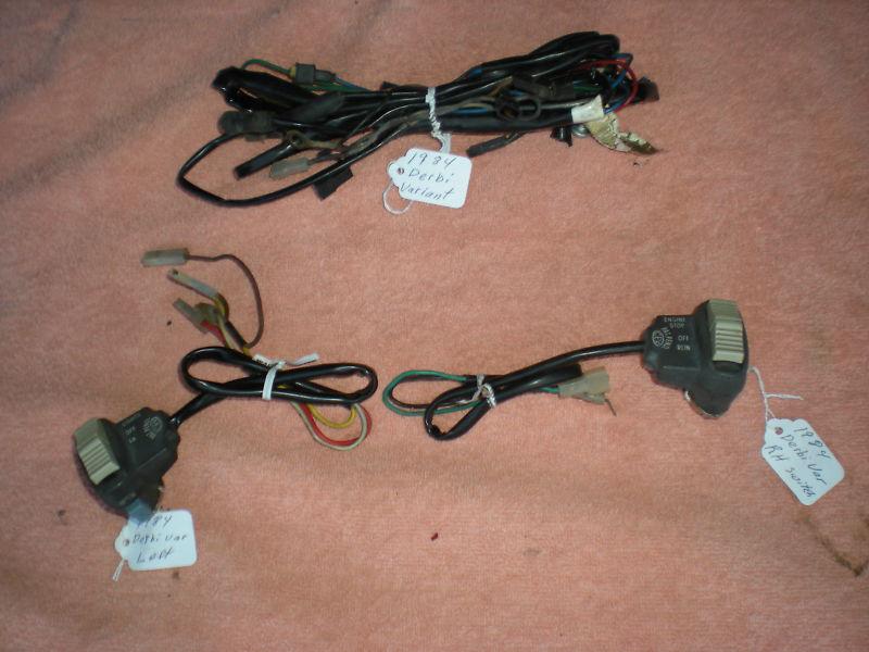 Derbi sle moped wiring harness with switches  nice!