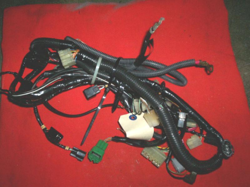 Suzuki gsxr600/y2k model year take off/wiring harness with both battery cables