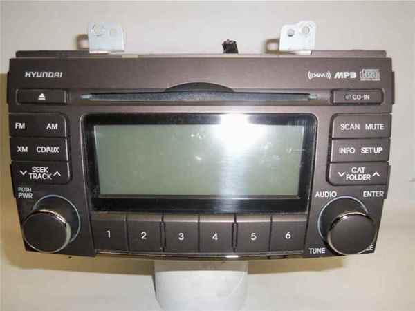 09 10 hyundai sonata cd radio oem lkq