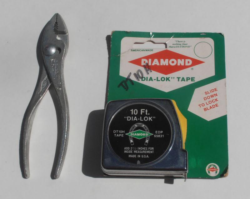 Diamond tool & horseshoe 3439 10' -  "dia-lok" 1/2" locking tape & k35 5" plier