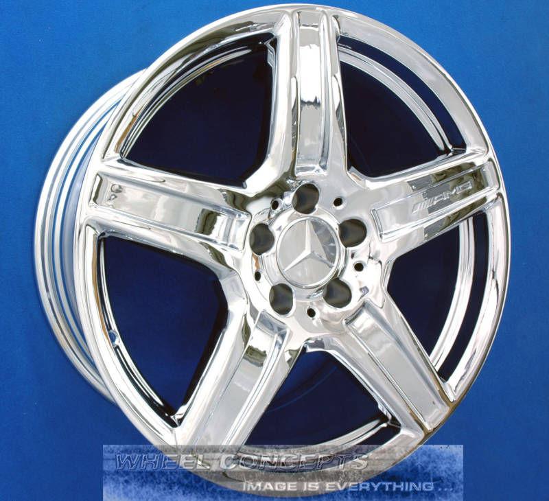 Mercedes e63 amg 18 inch chrome wheel exchange e 63 rim