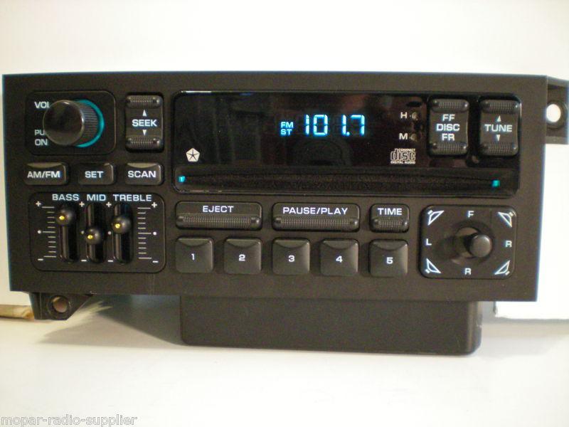 Buy 97-02 WRANGLER TJ/CHEROKEE XJ(SPORT/CLASSIC)FACTORY CD PLAYER RADIO