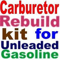 4 bbl holley premium carb kit, 600 cfm,most 4160 carbs  -clean out your carb !!