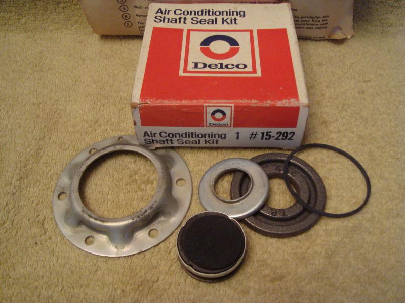 Nos 1968-74 chevy pontiac olds a/c compressor shaft seal kit delco # 15-292