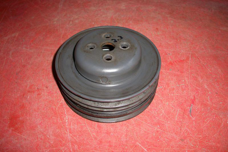  omc  cobra 1990 ford 2.3 water pump pulley - 3 groove 