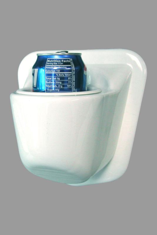 Ssi oem boat or rv drink holder one white cup holder