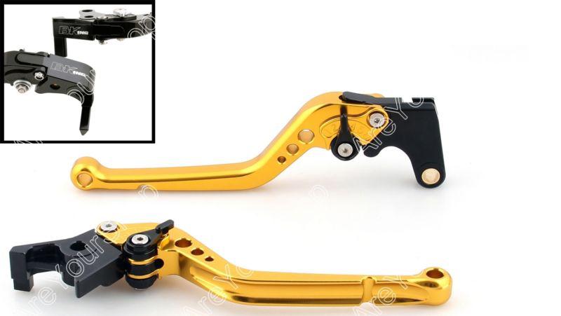 Long brake clutch levers fit for suzuki b-king 2008-2011 gold