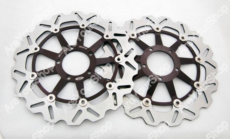 Front brake disc rotor ducati 749 848 999 s4r s4rs monster 1100 s 1100 s abs blk