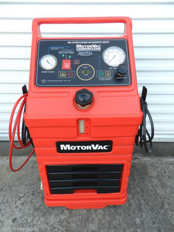 Motorvac carbon clean professional fuel system service mcs 245