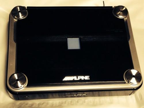 Alpine pdx-4.100 car amplifier - barely used