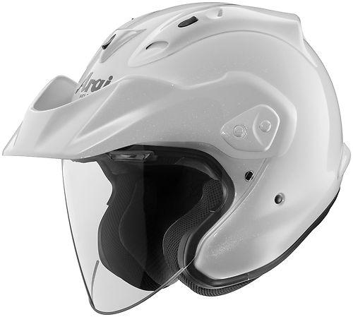 Arai ct-z solid motorcycle helmet diamond white x-large
