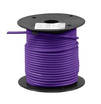 Summit electrical wire 14-gauge 100' long purple ea 874100p