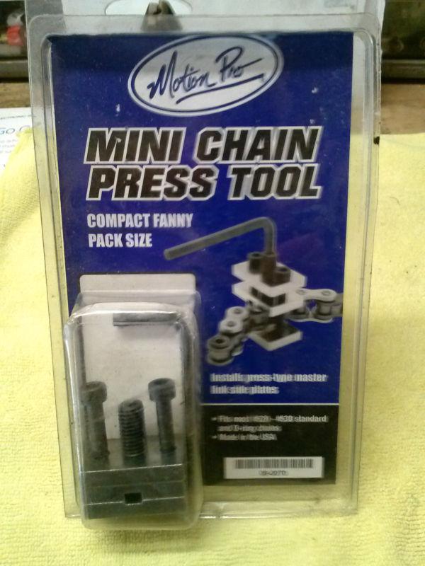 Motion pro mini chain press tool master link sideplate