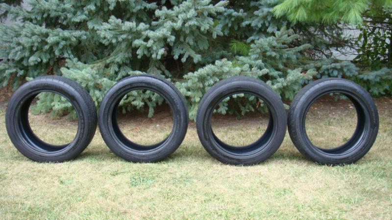 (4) bf goodrich g-force super sport a/s 235/45zr17 tires 235/45/17 full set of 4