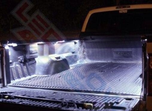 8pc truck bed led lighting kit - universal