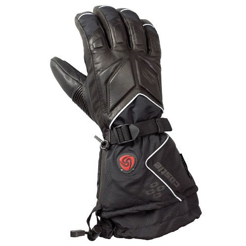 Castle x racewear g1 womens heated trs snowmobile gloves black