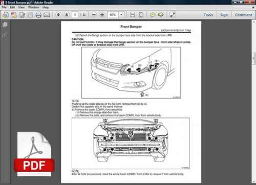 Subaru legacy 2010 - 2014 factory electronic service repair workshop fsm manual