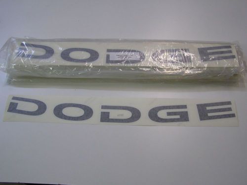 10 dodge 2.5x30.25 cot 07 nose decal b/w authentic nascar racecar 082015-11