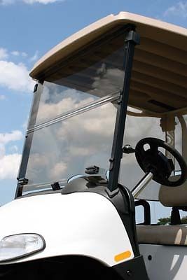 E z go golf cart part fold down clear windshield st350 workhorse 1200