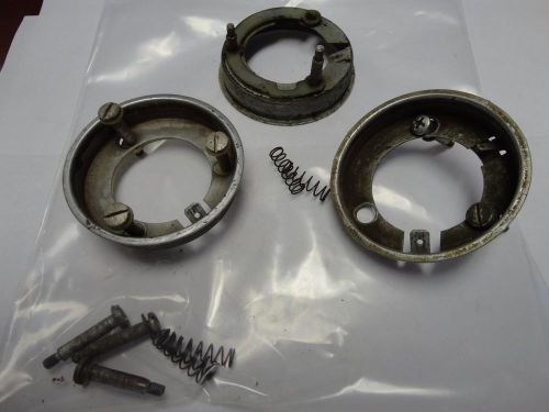 Lots of 3 used horn button ring only for vw bus type 2