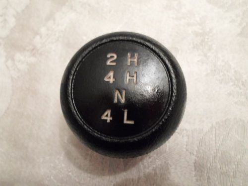 Ford  oem vintage transfer case shifter knob 3/8&#034; thread 2h on top