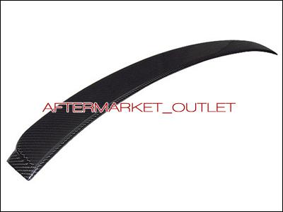 Carbon fiber rear roof spoiler wing for 07-12 e92 2d coupe 328i 335i 335is m3