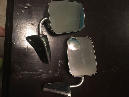 73-87 chevy truck stainless mirrors (left and right)