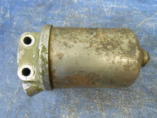 Mg midget austin healey sprite oil filter housing &amp; mount bracket