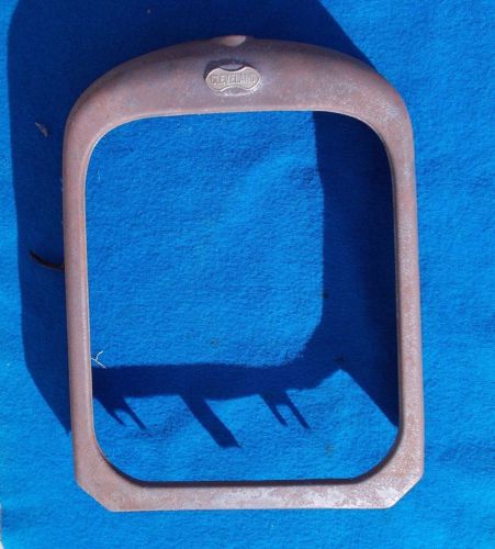 Vintage original cleveland radiator grill shell housing hot rat rod very solid