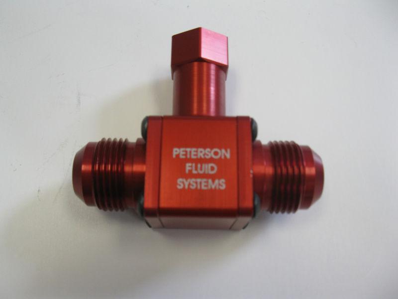 Peterson in-line temperature port assembly