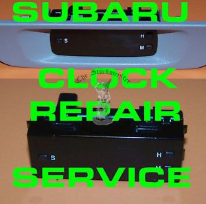 Subaru clock repair service  - forester impreza 98-05 saab 9-2x