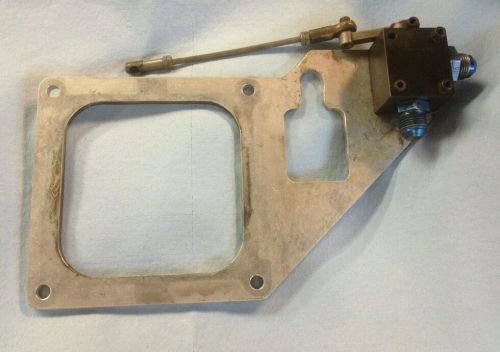 Bypass plate with bypass. for 4500 style carburetor.
